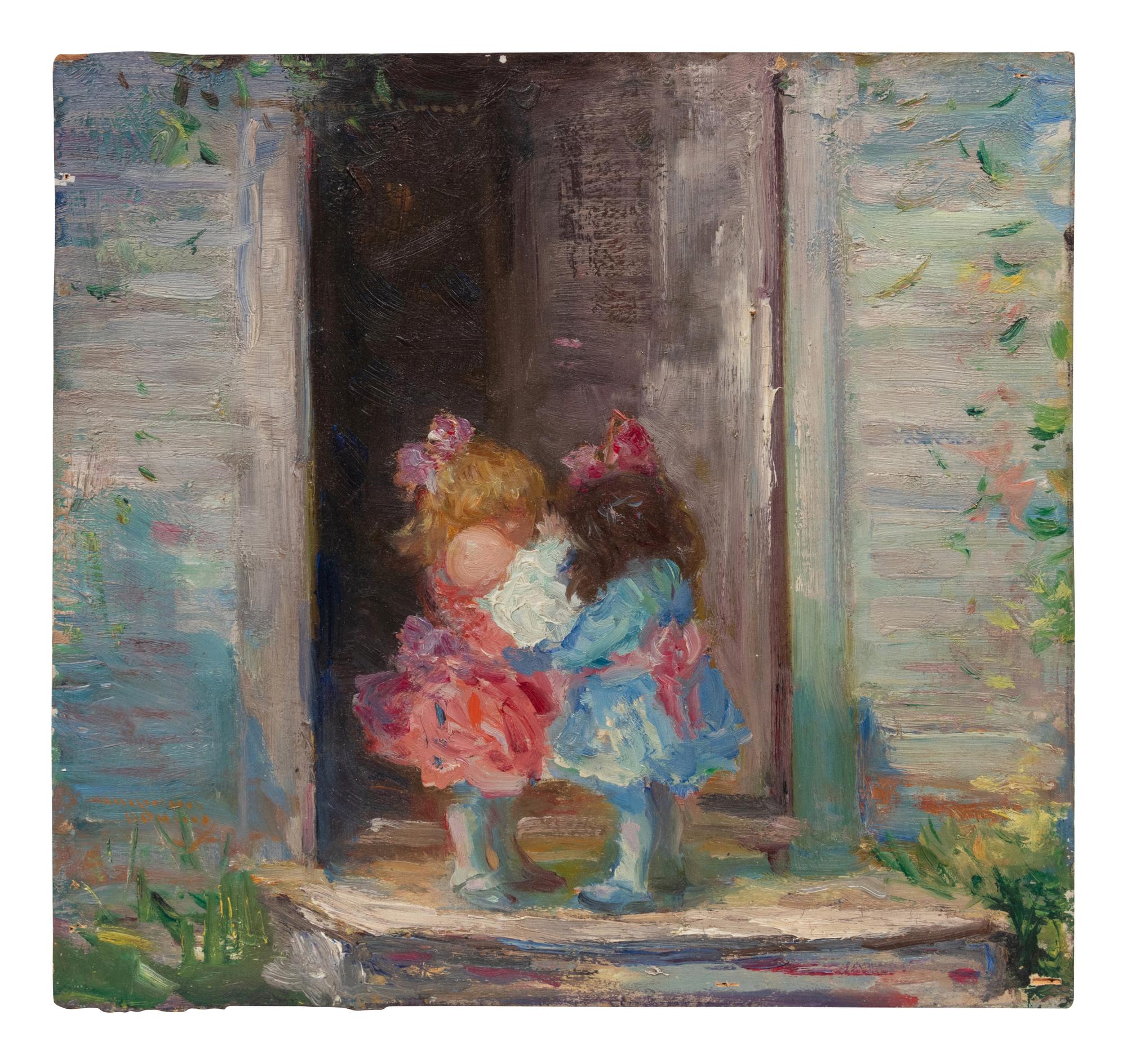 Children In Doorway