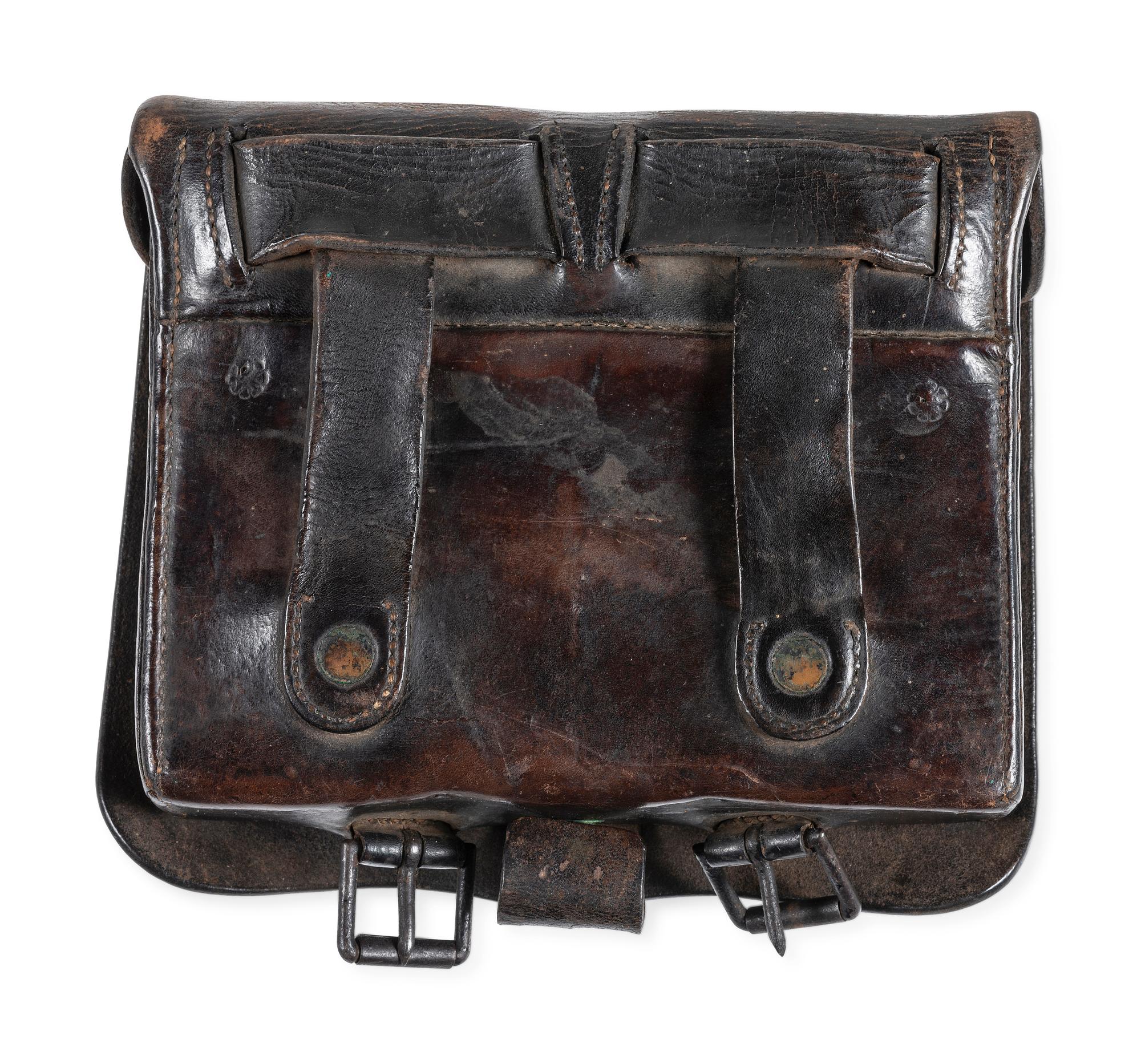 US Pattern 1861 cartridge box with US box plate.