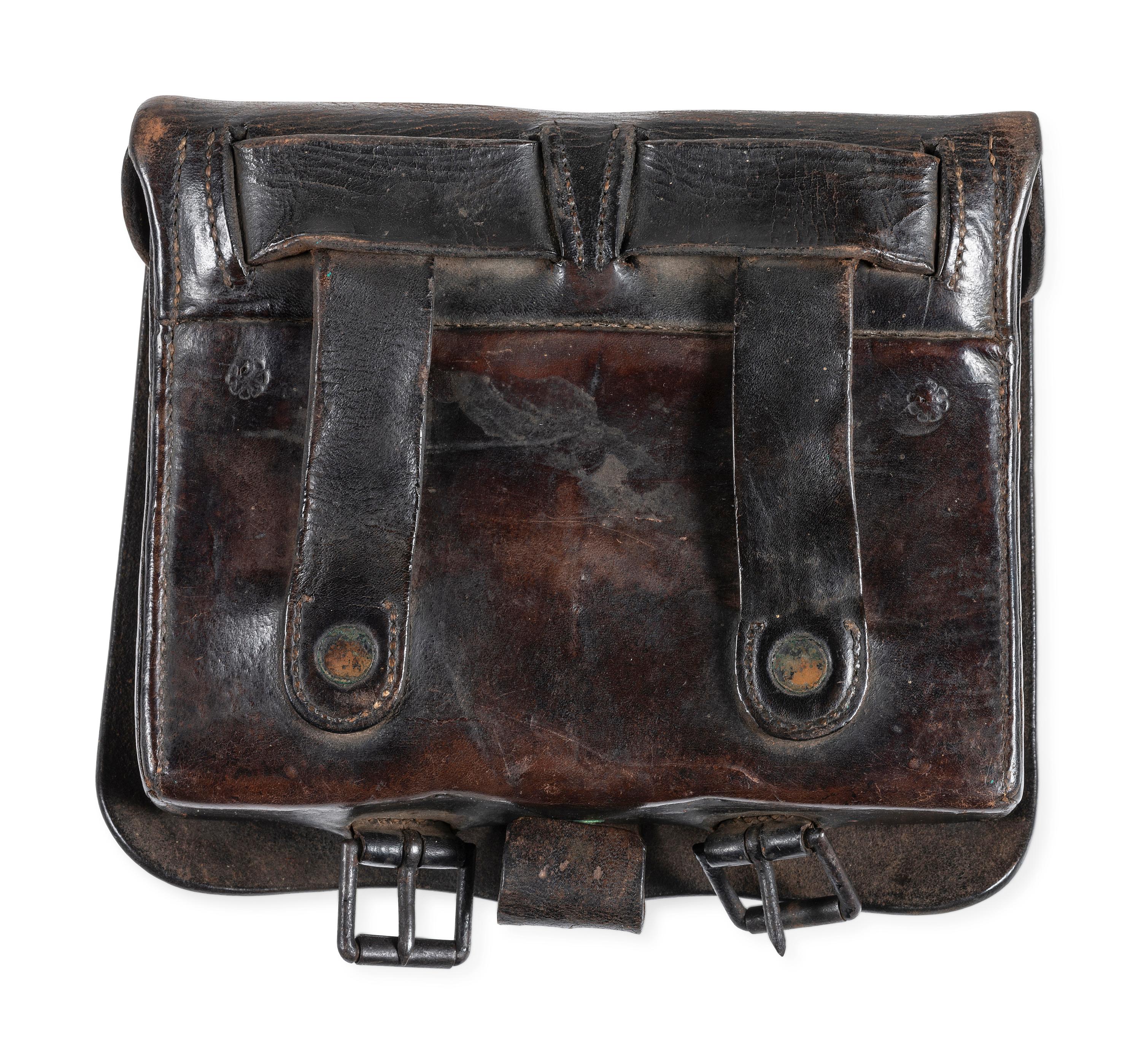 US Pattern 1861 cartridge box with US box plate.