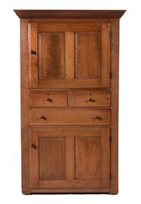 American Cherrywood Chest — 19TH CENTURY