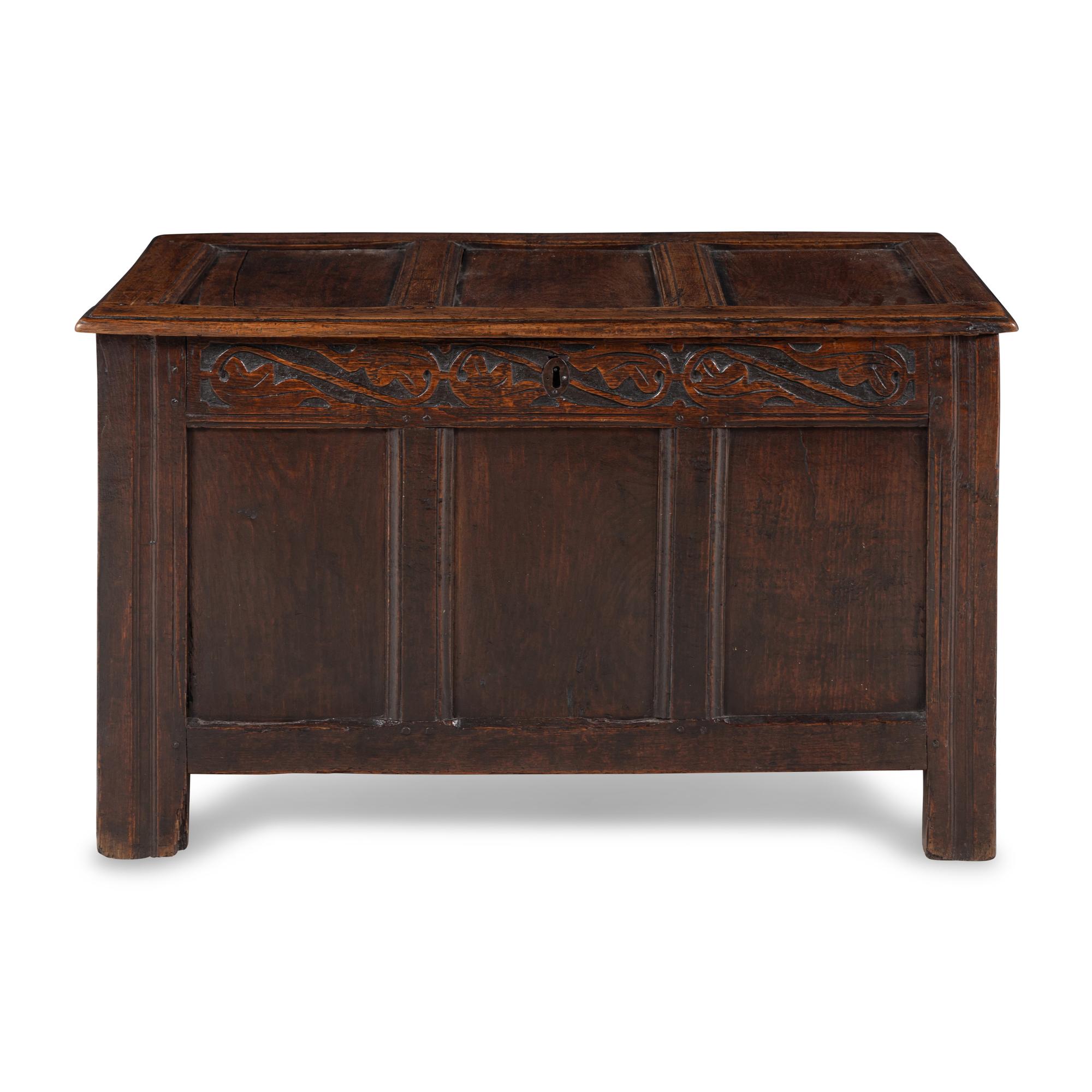 An English Oak Coffer