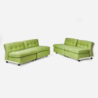 Mario Bellini (Italian, b. 1935) Set of Four "Amanta" Lounge Chairs, C&B Italia, Italy, 1972