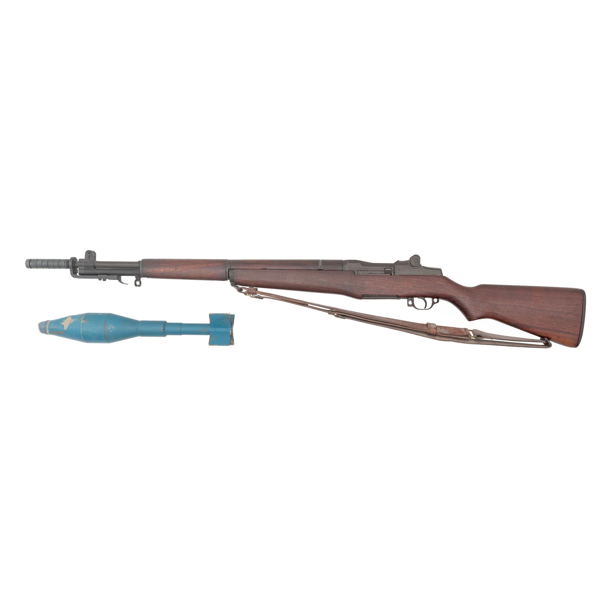 **Springfield Armory M1 Garand with Grenade Launcher and Inert Training Grenade