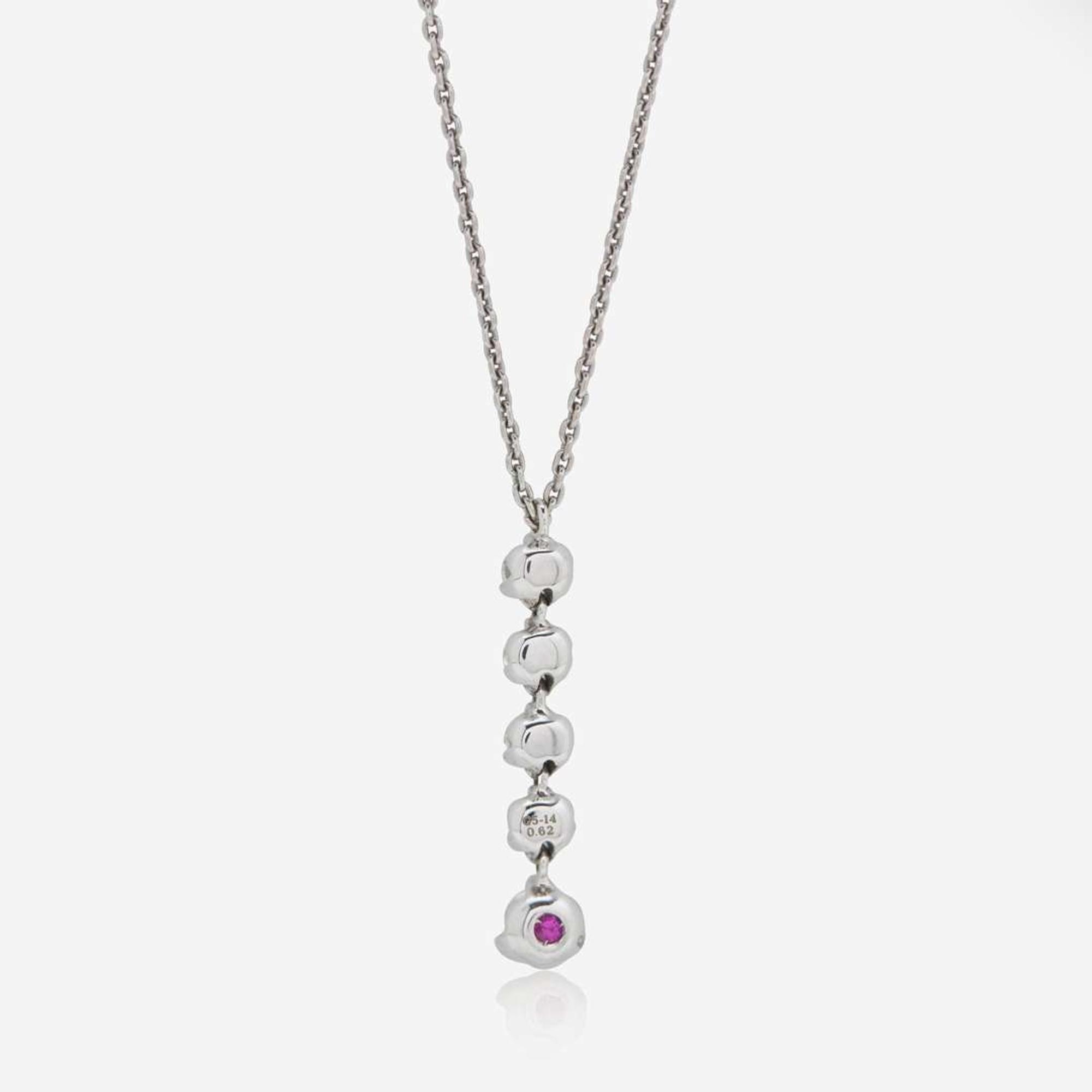 An 18K White Gold and Diamond Necklace by Roberto Coin Roberto Coin