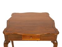A Louis XV Provincial Style Walnut Flip-top Table