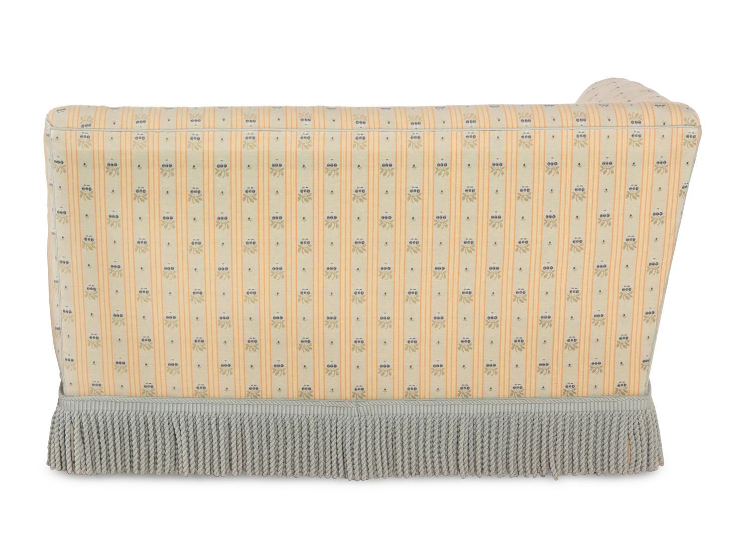 A Custom Two-Piece Banquette Sofa