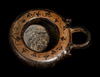 A Greek Black-Figured Kothon