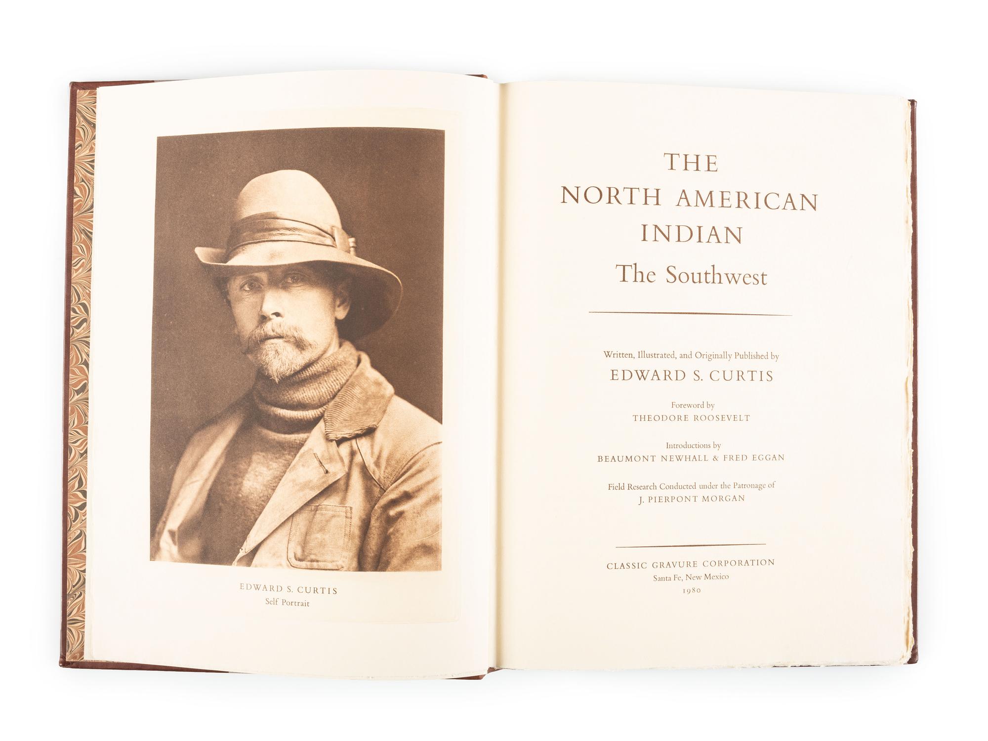 CURTIS, Edward S. (1868-1952). The North American Indian, The Southwest . Santa Fe: Classic Gravure Corporation, 1980.