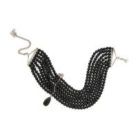 Chantecler, Onyx, Diamond, and White Gold Choker Necklace