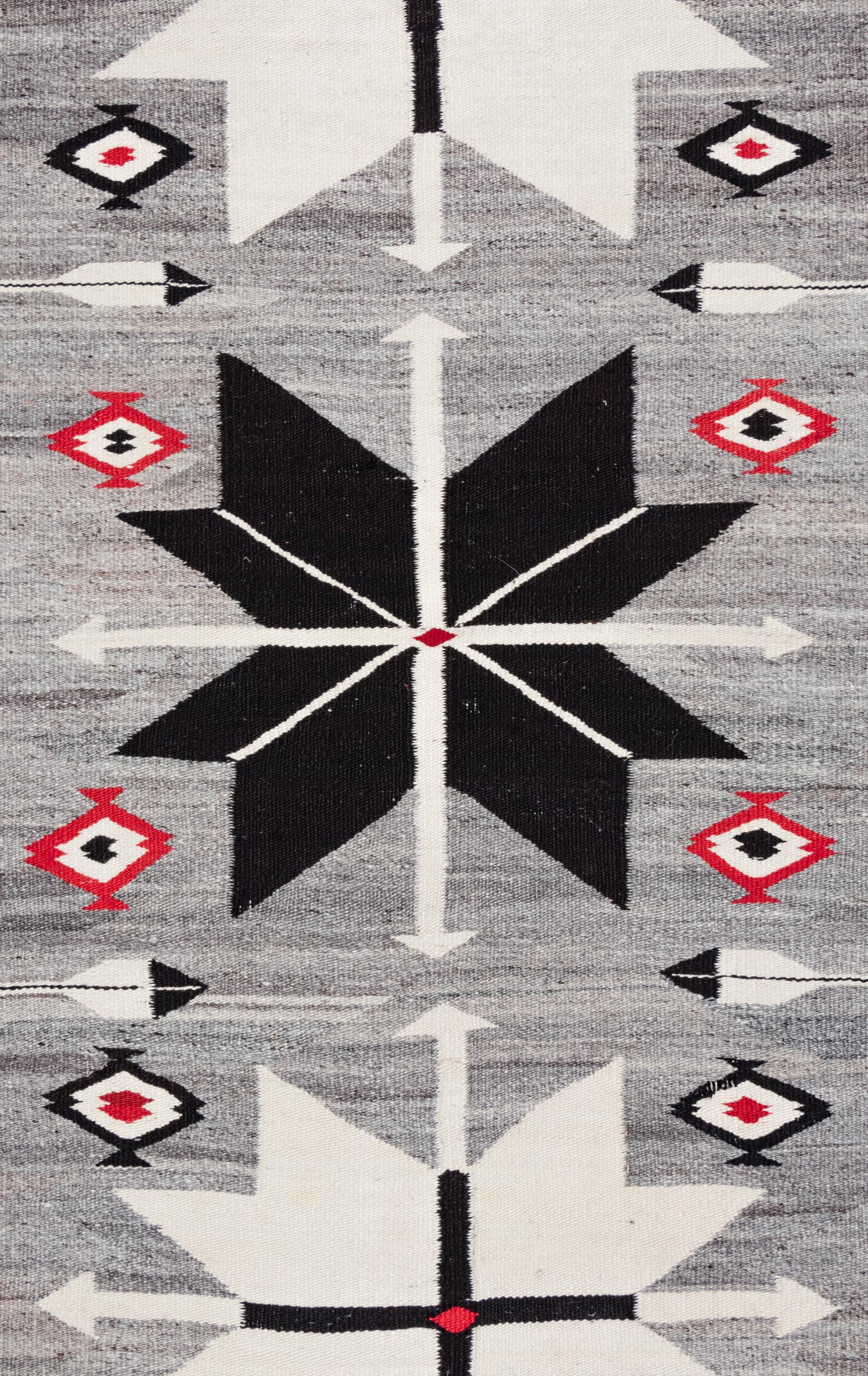 A Navajo Western Reservation Weaving
