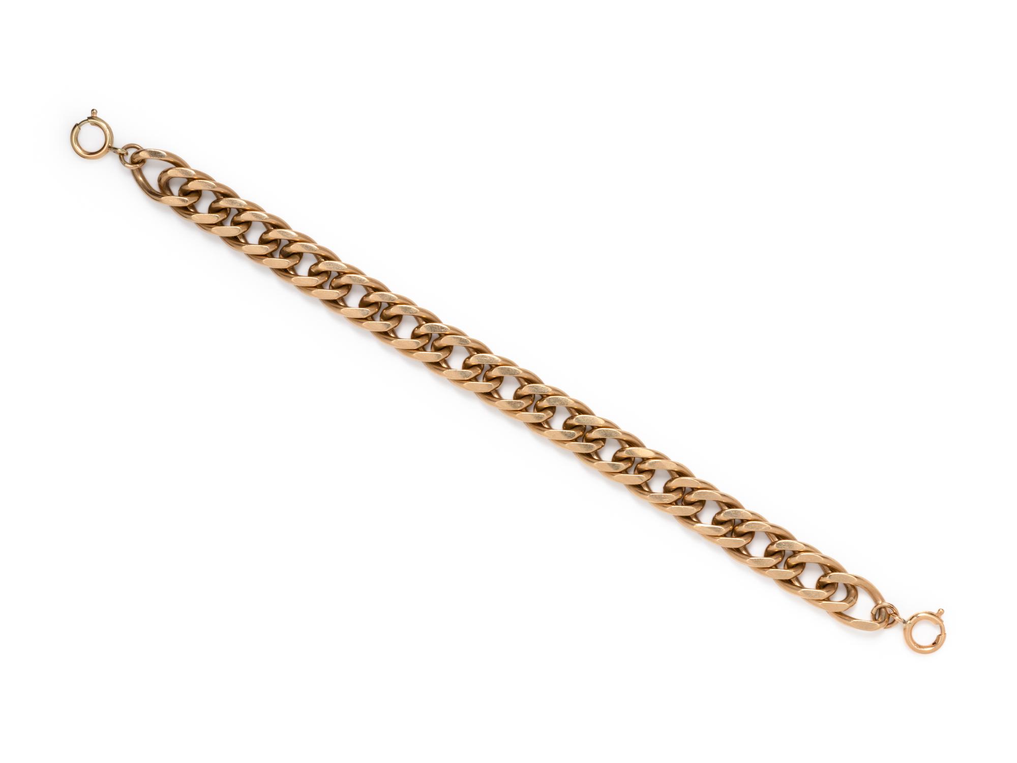 YELLOW GOLD BRACELET