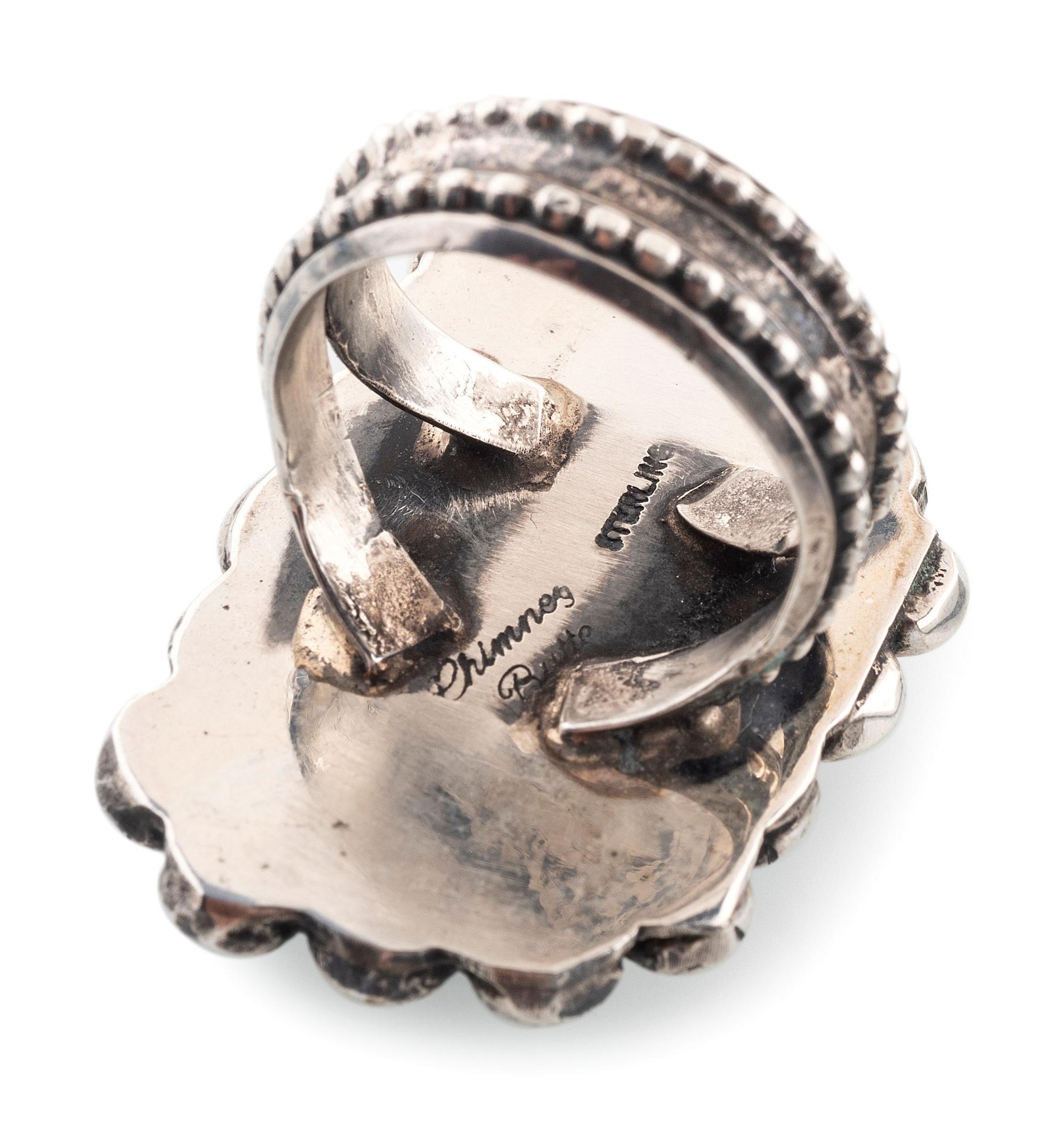 Navajo and Southwestern-style Silver and Turquoise Rings