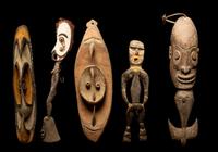 Five Oceanic Masks and Figures