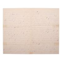 [OUTLAWS & LAWMEN]. YOUNGER, Henrietta (1857-1915). Autograph letter signed to Miss Louie. Stillwater, MN, 18 July 1889. 4 pages, 8vo, creasing, partial separation at folds repaired with tape.