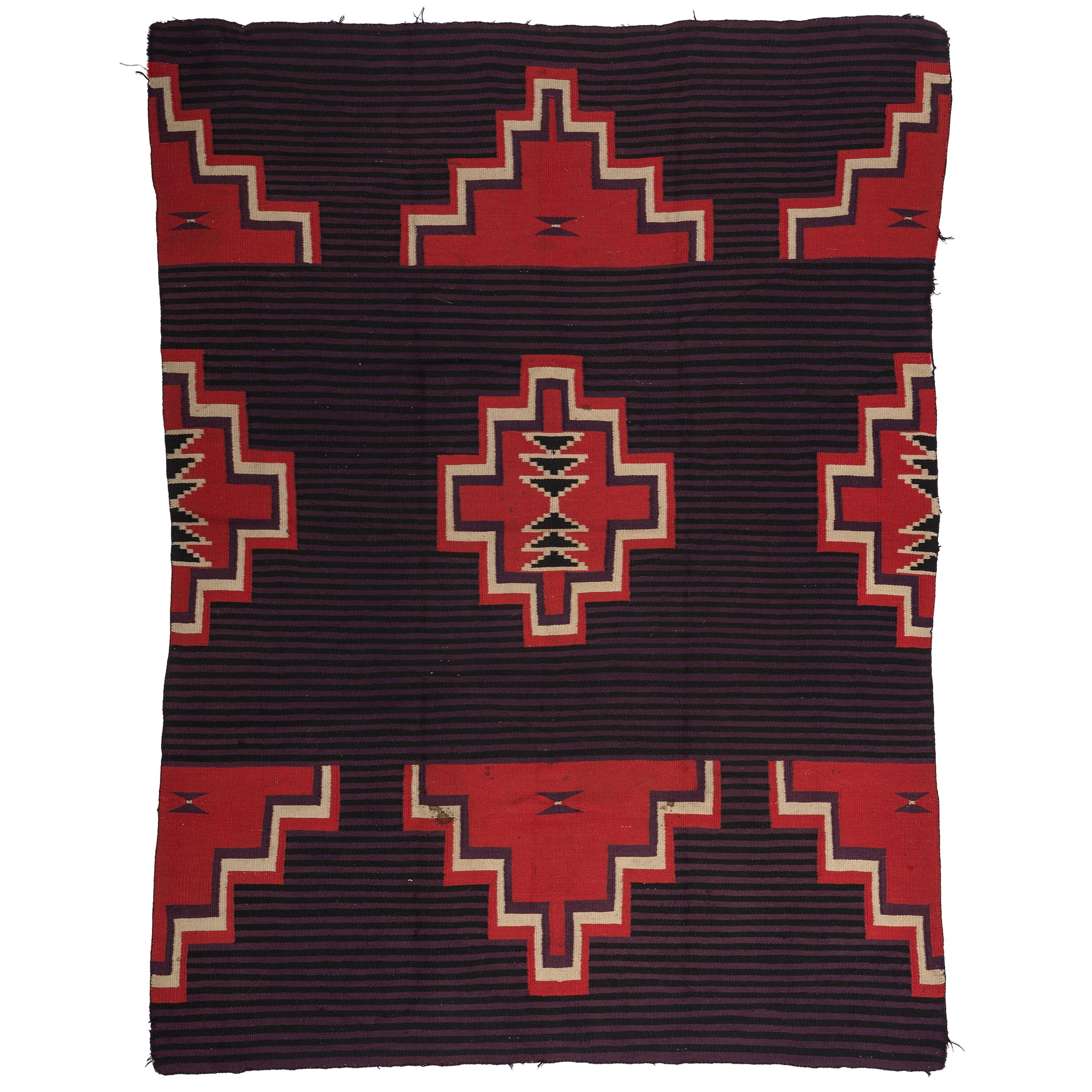 Navajo Germantown Moki-Style Weaving / Rug