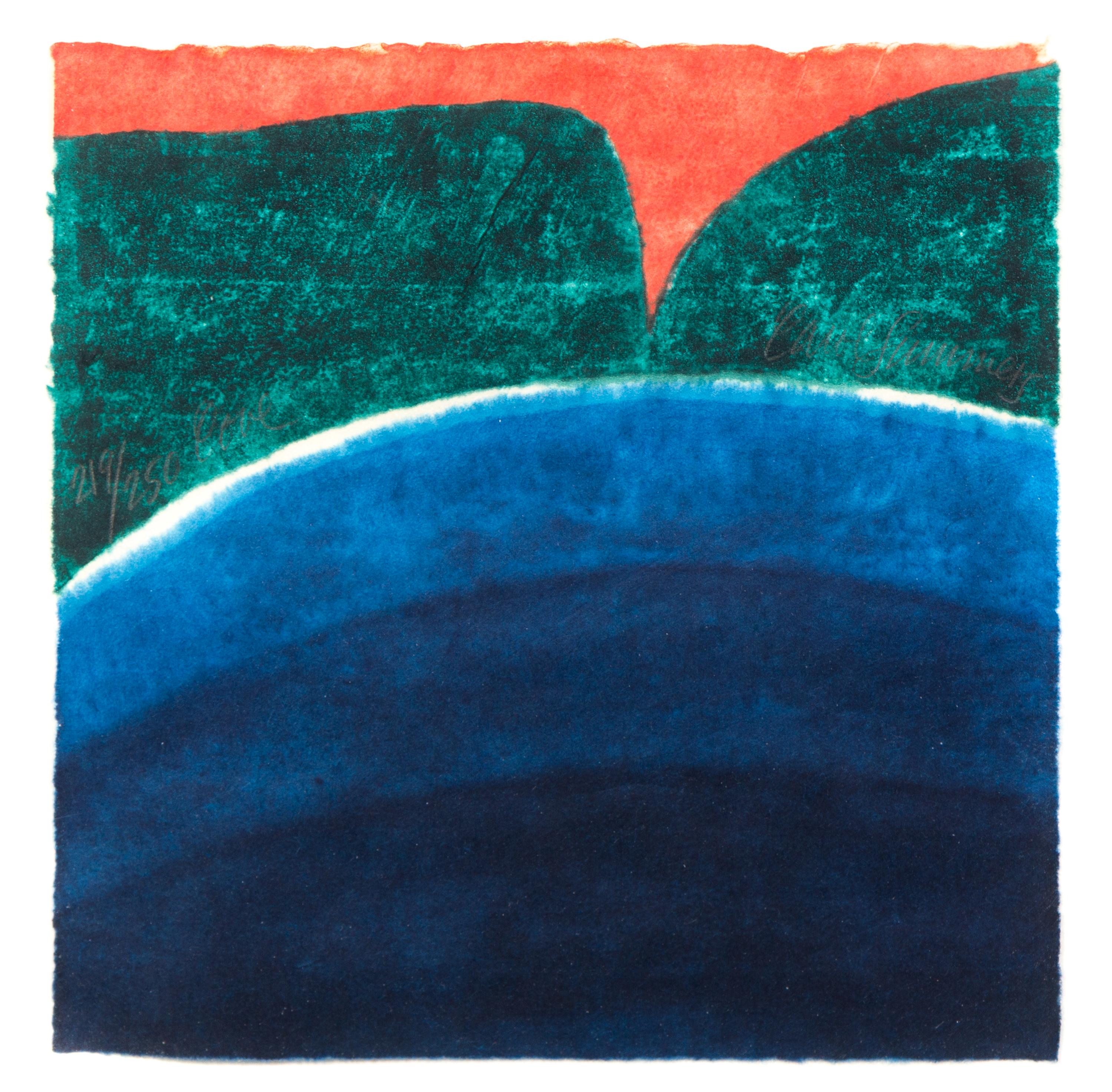 Carol Summers, (American, b. 1925), Haley's Comet and Cove (a group of 2)