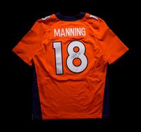A Peyton Manning Signed Nike On Field Denver Broncos Football Jersey,