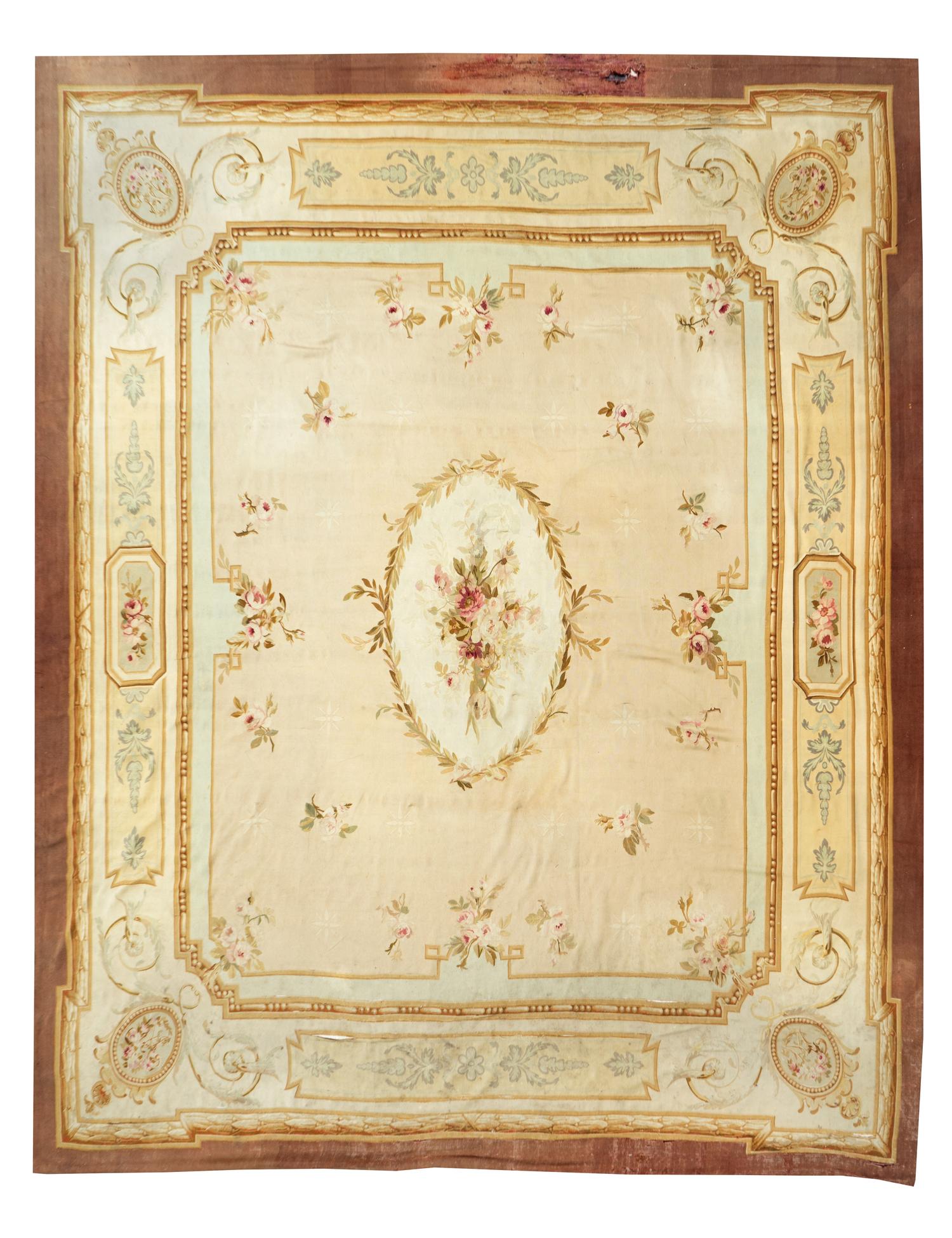 An Aubusson Tapestry Rug