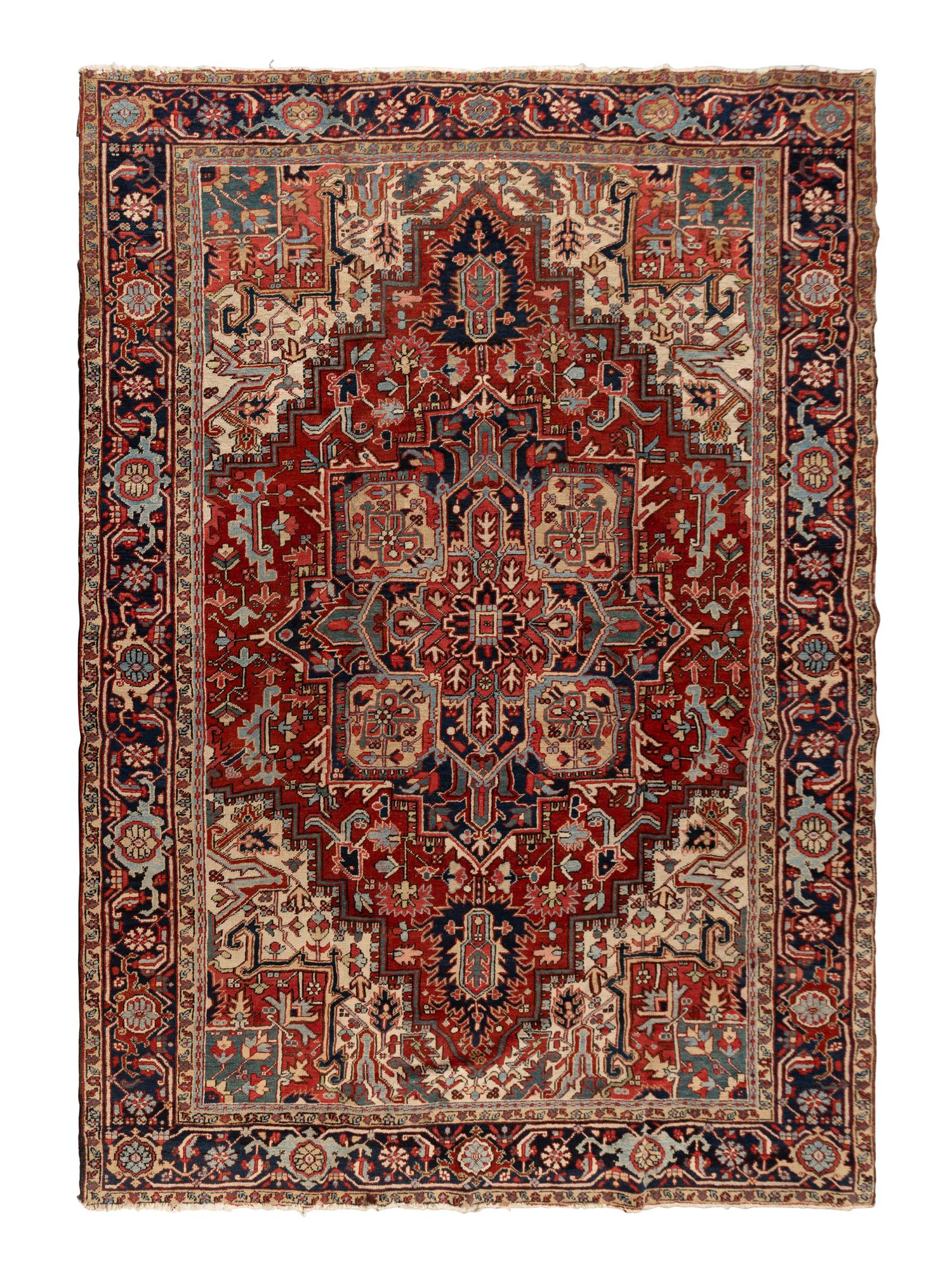 A Heriz Rug