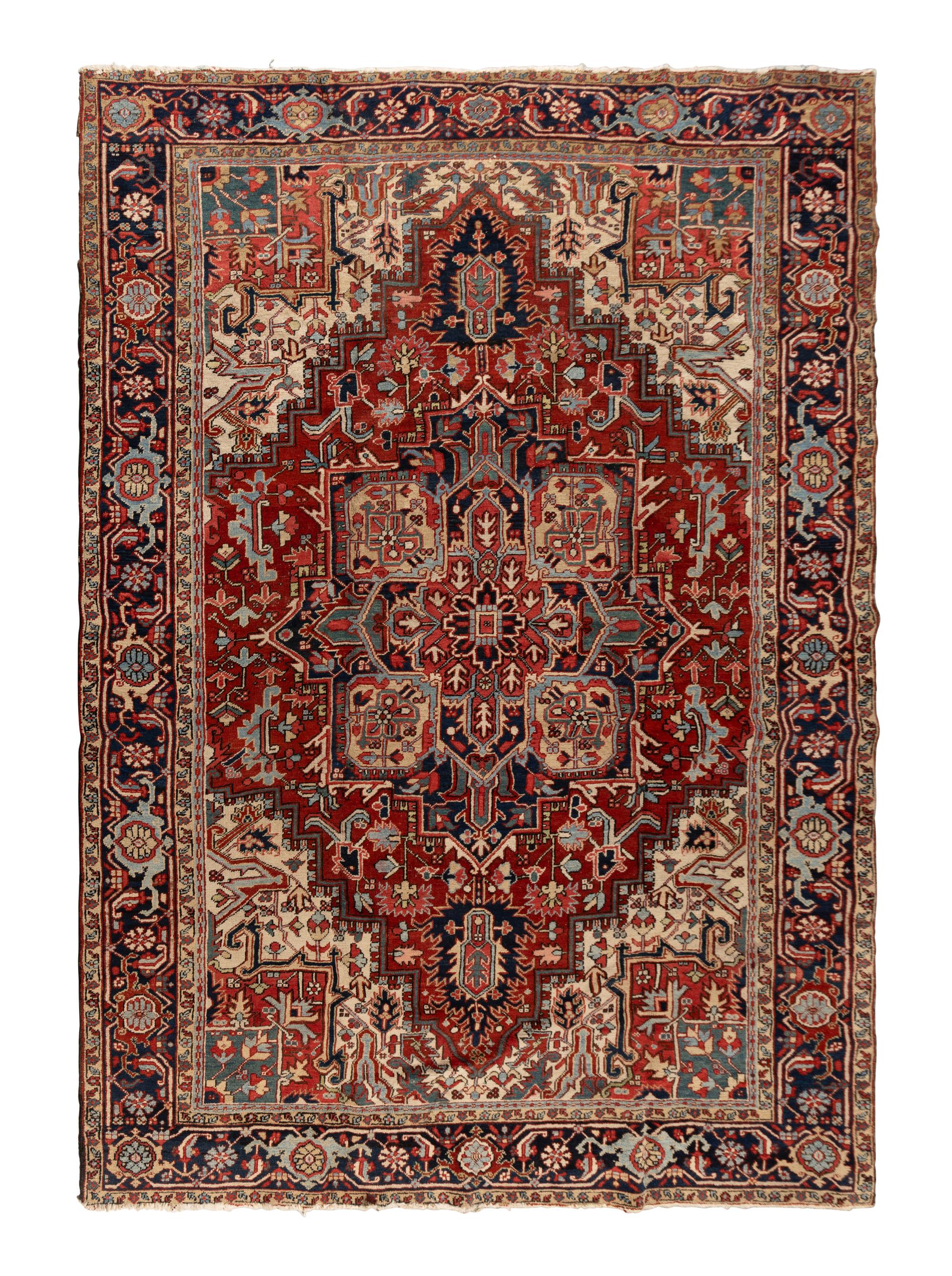 A Heriz Rug