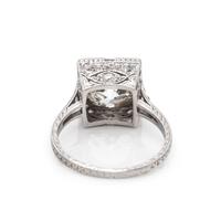 ART DECO, DIAMOND RING