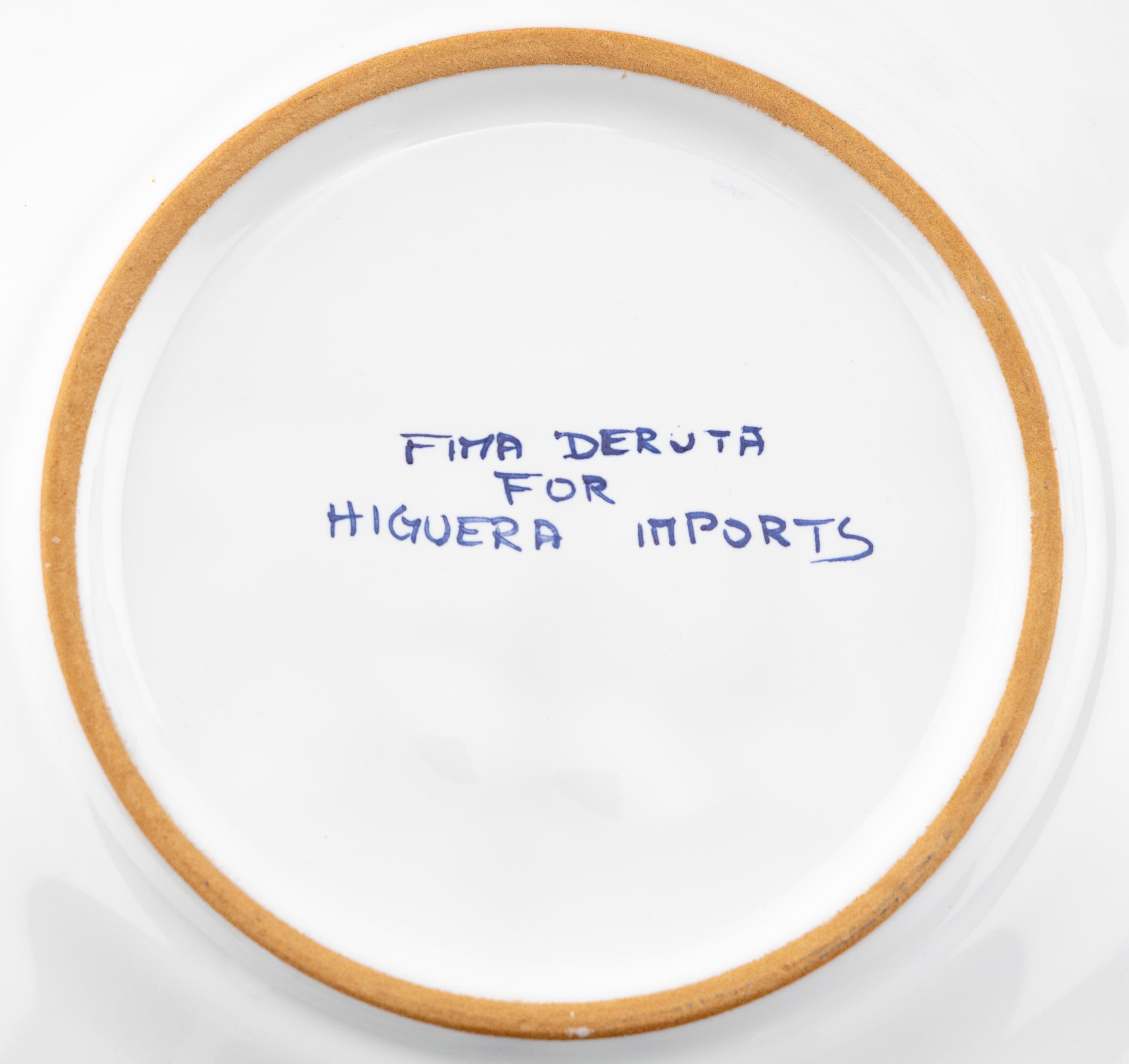An Italian Faience Dinner Service