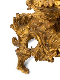 A Louis XV Style Gilt Bronze Inkstand