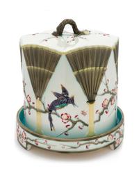 A Wedgwood Polychrome Cheese Dome Height 10 inches. — 19TH CENTURY