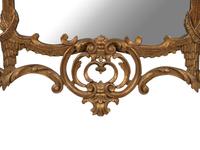 A Chinese Chippendale Giltwood Mirror