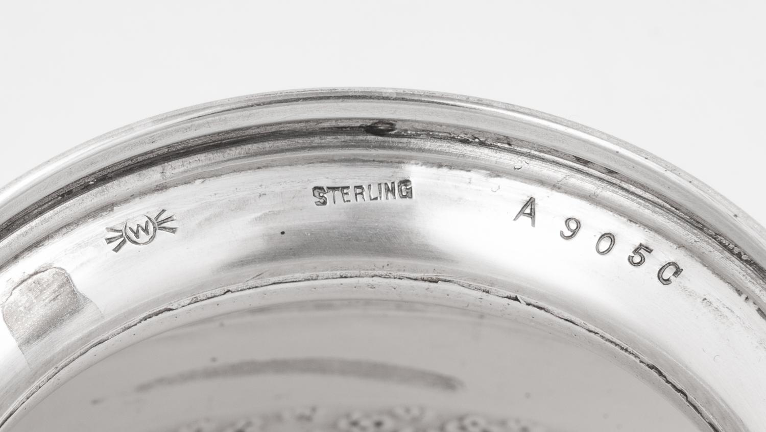 An Assembled Set of American Silver Demitasse Cups, Soups and Desserts