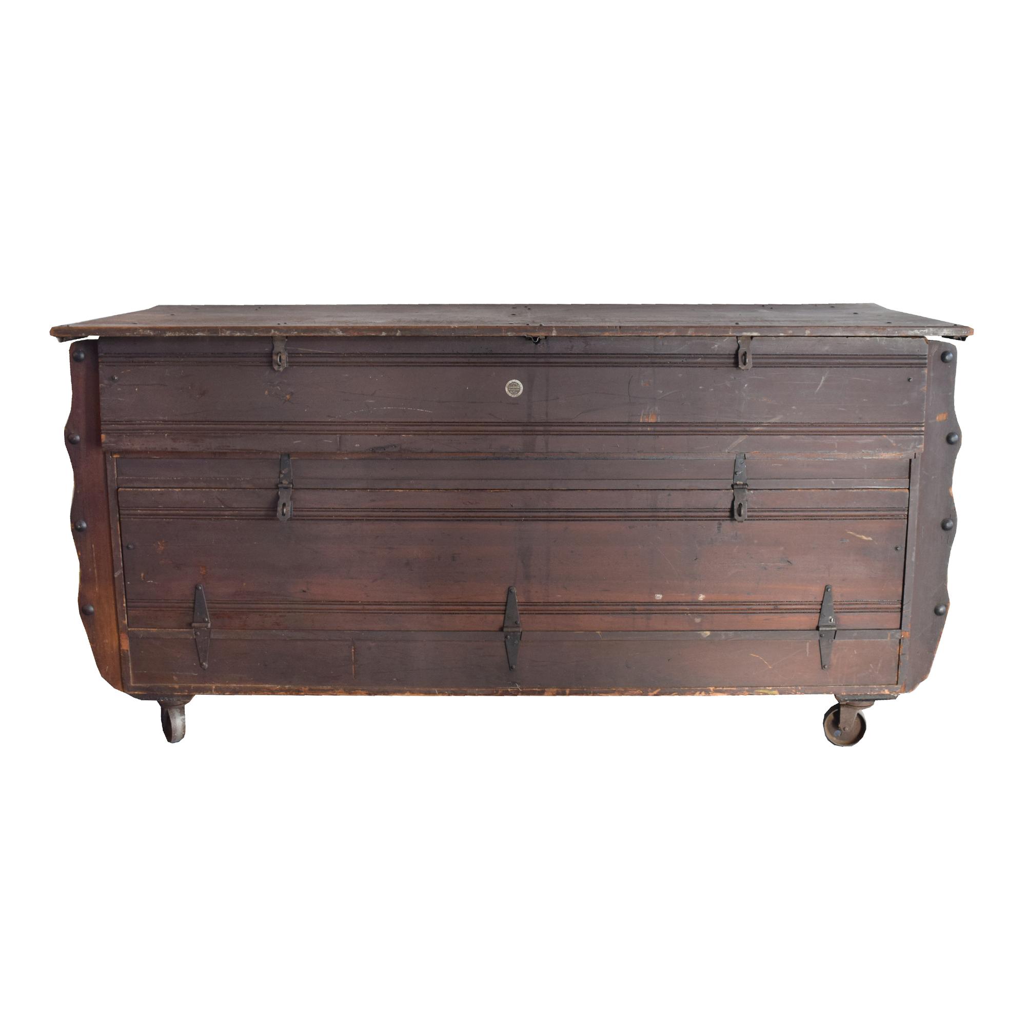 A New York Street News Stand, the American News Company 78" W x 24" D x 64" H — United States, Circa 1900