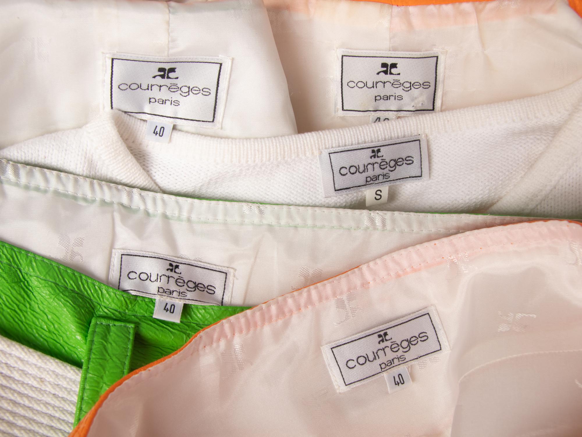 Two Courrèges Four-Piece Ensembles