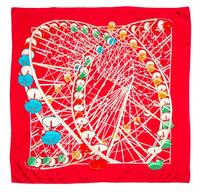 An Hermes 90cm Silk Scarf, 36"x36".