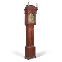 A Chippendale Walnut Tall Case Clock