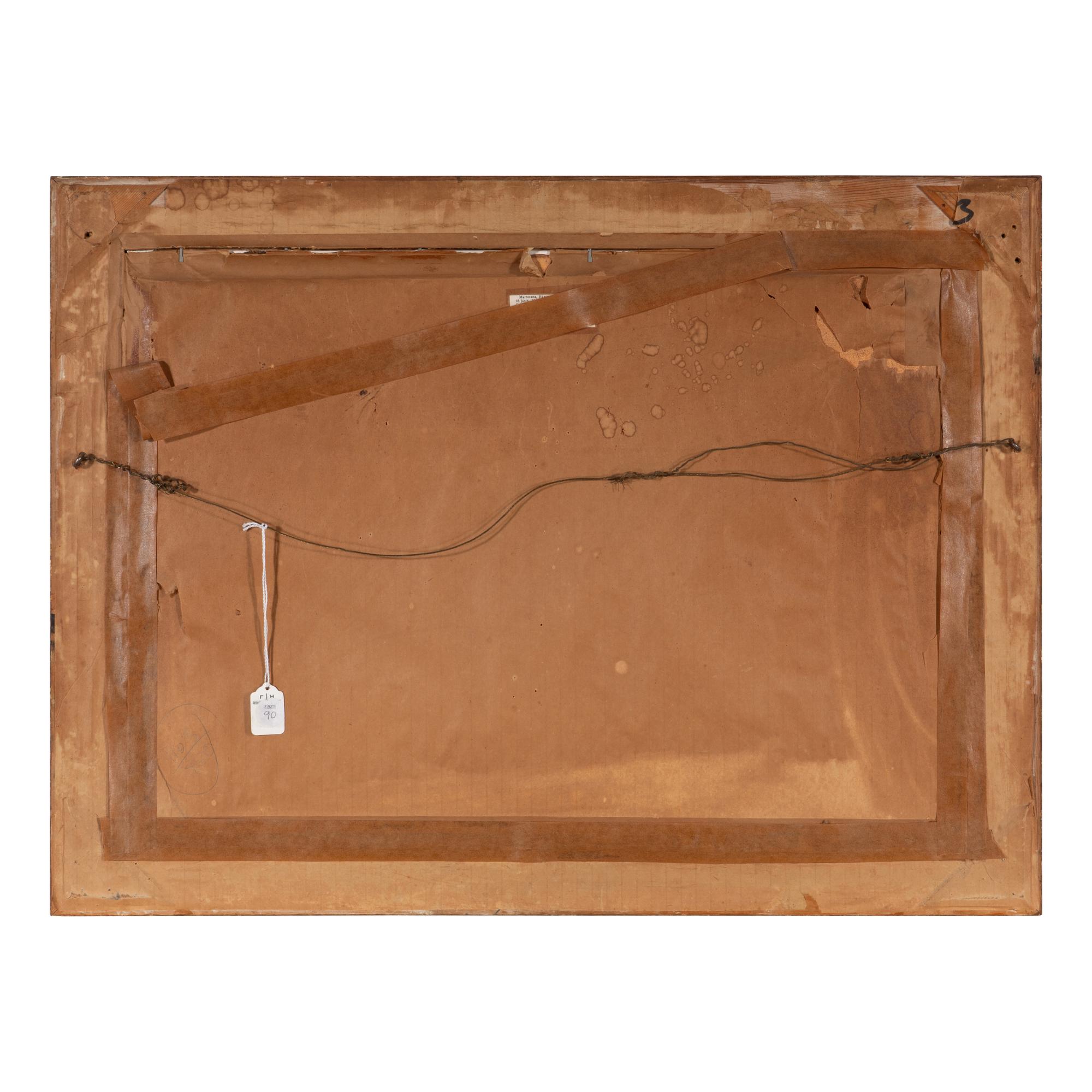 Pietro Martorana (Italian, 1705-1759) — Veduta del Pantheon con Obelisco Egizio