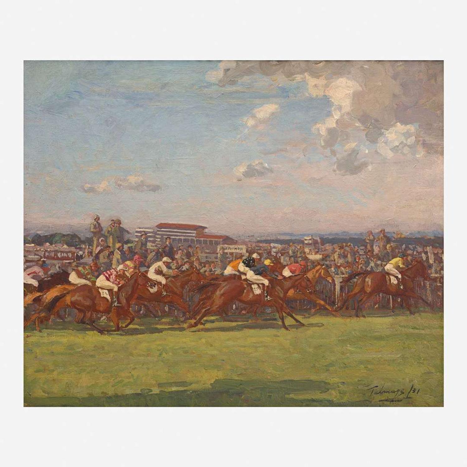 Algernon Talmage (British, 1871–1939) The Derby
