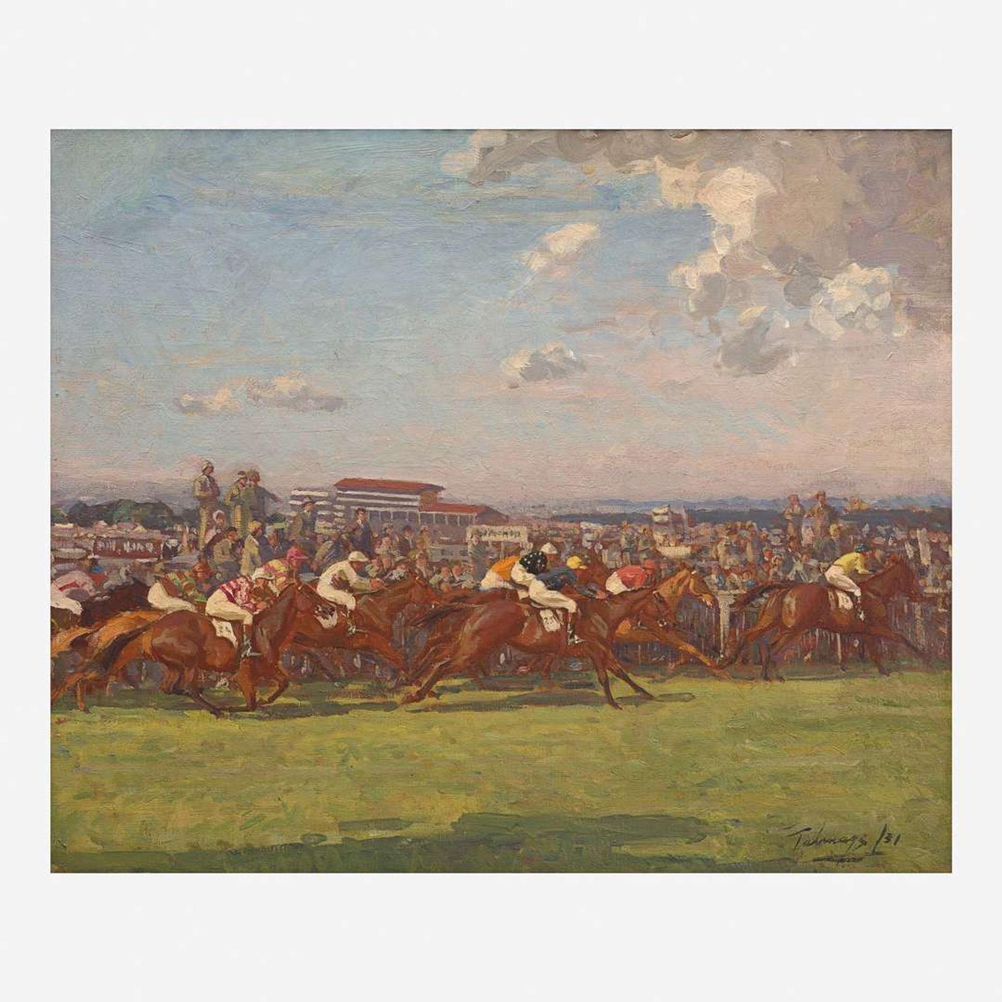 Algernon Talmage (British, 1871–1939) The Derby