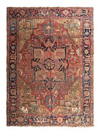 A Serapi Wool Rug