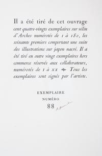 (BEAUDIN, ANDRE) NERVAL, GERARD DE. Sylvie. Paris, 1960. Limited, signed.