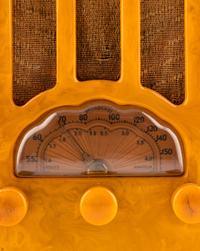 An Emerson AU190 Cathedral Radio