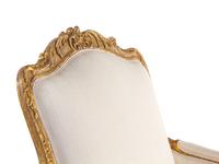A Régence Giltwood Bergère Attributed to Jean-Étienne Saint Georges (French, 1723-1790)