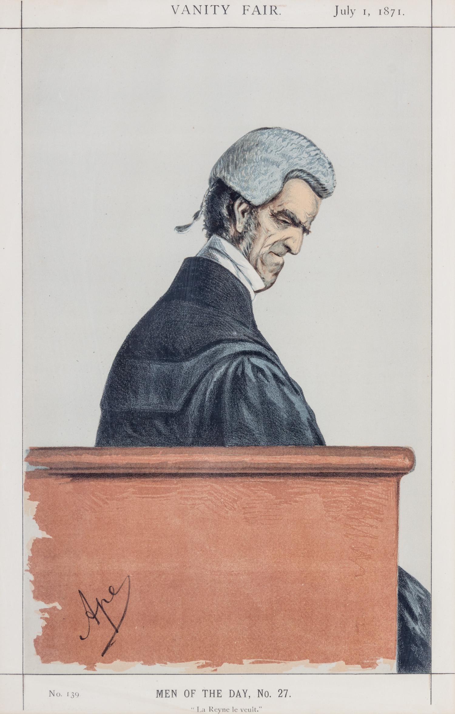 VANITY FAIR. Collection of 6 works from Vanity Fair. various dates, various artists. Framed and mated.