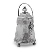 A Dutch Silver Miniature Covered Peat Pot