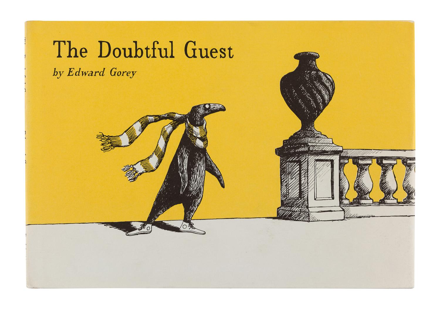 GOREY, Edward. A group of 5 works SIGNED BY GOREY, comprising: