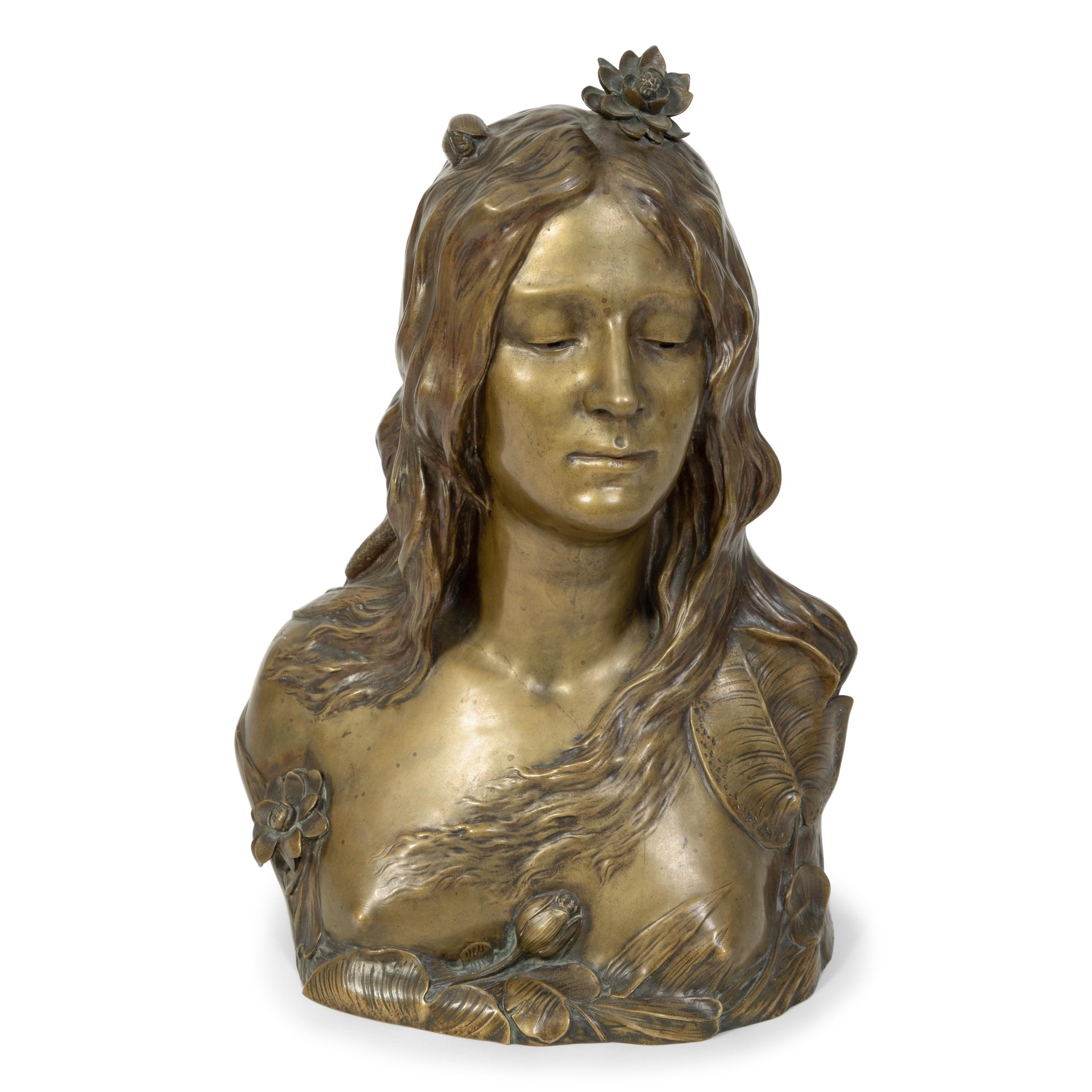 Leopold Pierre Antoine Savine (French, 1861-1934) — Lily (or Ophelia) , c. 1895