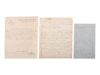 [CIVIL WAR]. Documents associated with Louisiana militia and Confederate Crescent regiments, plus.