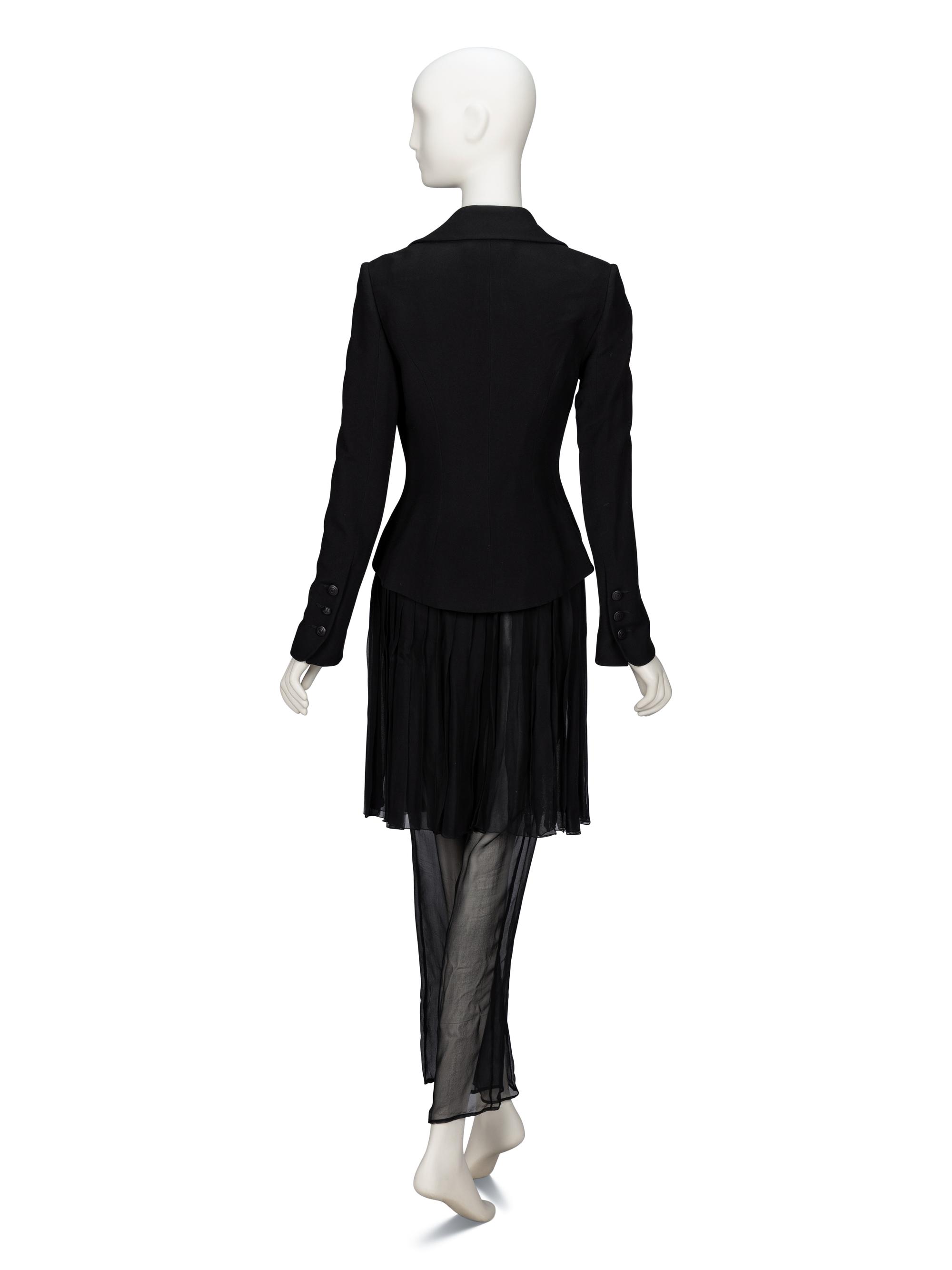 Karl Lagerfeld & Valentino, Two Ensembles & Two Tops