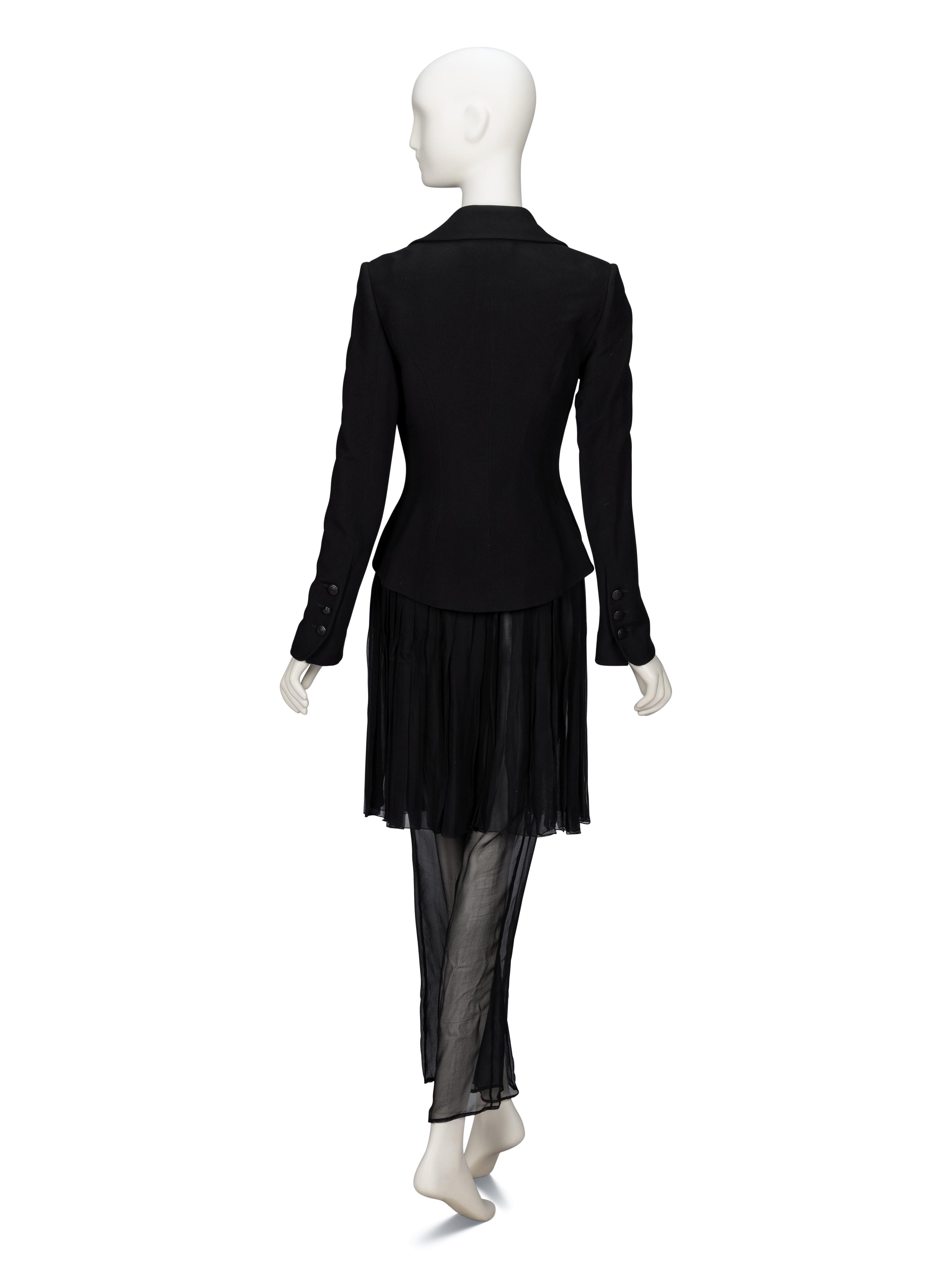 Karl Lagerfeld & Valentino, Two Ensembles & Two Tops