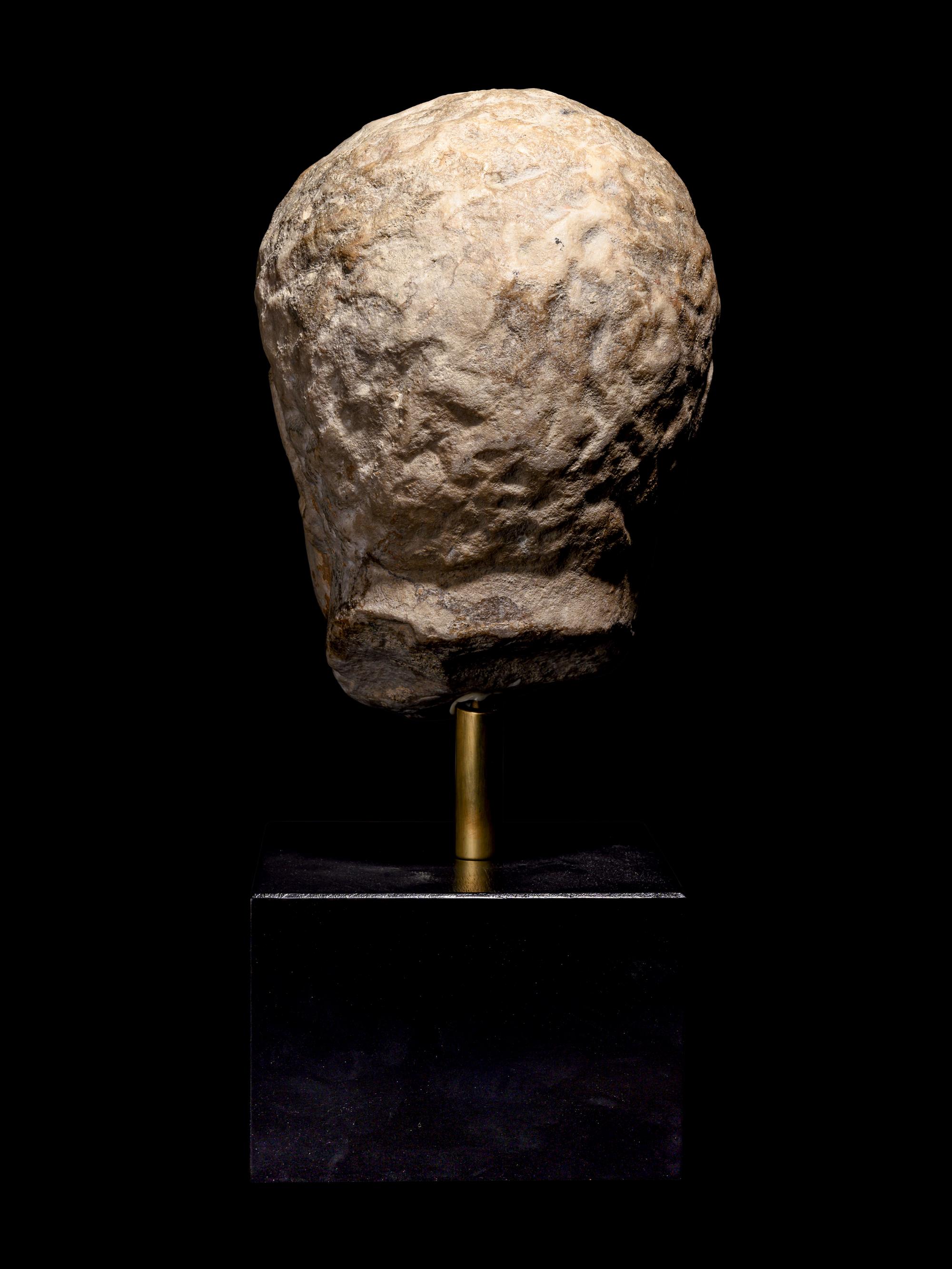 A Roman Marble Head of a Man