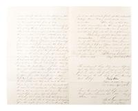 [CIVIL WAR]. Manuscript "Statement of Ordnance Stores, Lost while in possession and charge of Captain Gilbert W. Elliott, 102nd New York Volunteers" at the Battle of Chancellorsville, VA. October 1863.